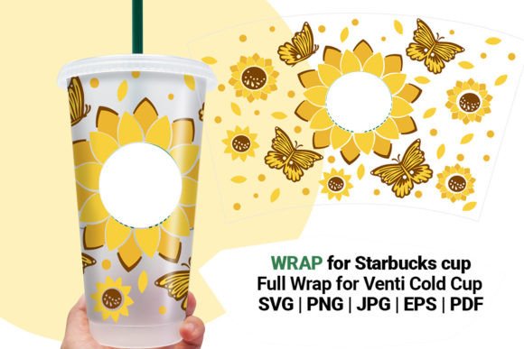 A Real Designer's Take on the Sunflower Cup Wrap