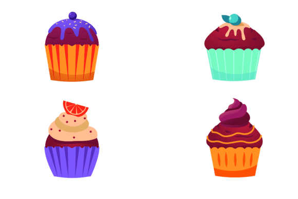 A Sweet Cupcake Design for Warm, Detailed Embroidery