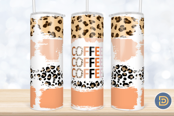 Coffee Leopard Tumbler Wrap: A Craft & Graphics Review