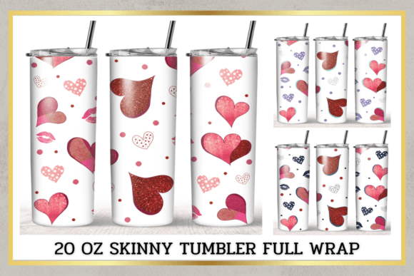 Crafting Premium Valentine Graphics for Tumblers