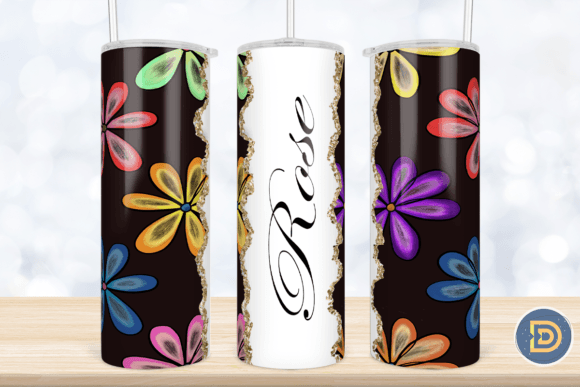 Doodle Floral Graphics for Craft Branding Projects