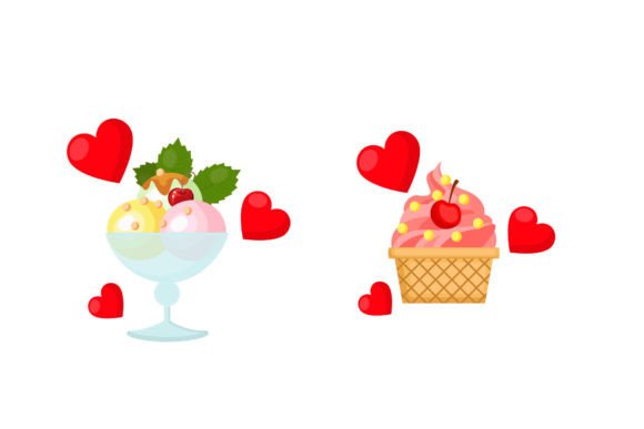 Evaluating a Strawberry Cup Ice Cream Graphic for Client Work