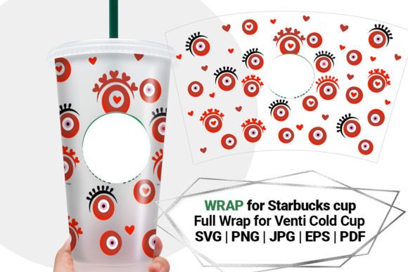 Evil Eye Wrap: A Graphic Design Asset for Crafts and Branding