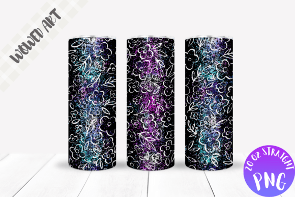 How a Floral Tumbler Wrap Graphic Elevates Craft and Product Selling