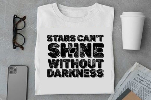 Mental Health Graphics: Stars Can't Shine Without Darkness