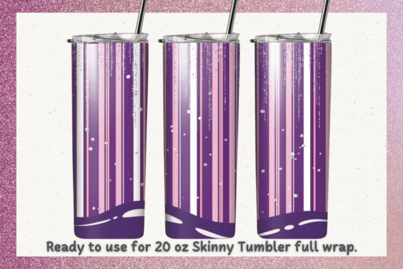 Reviewing Purple Glitter Tumbler Graphics for Print Templates